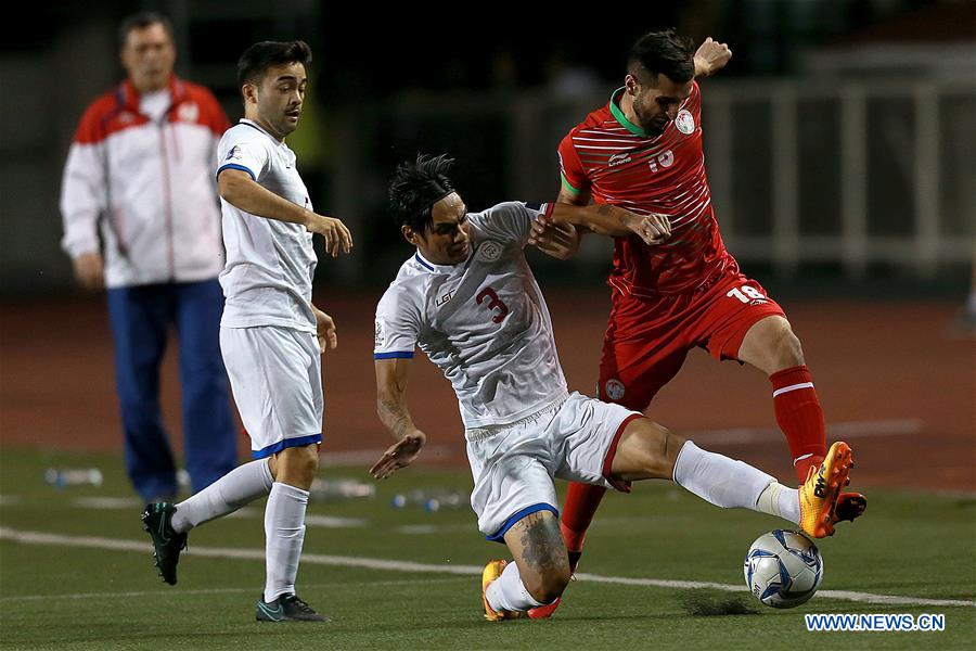(SP)PHILIPPINES-MANILA-SOCCER-AFC CHAMPIONS LEAGUE-PHILIPPINES VS TAJIKISTAN