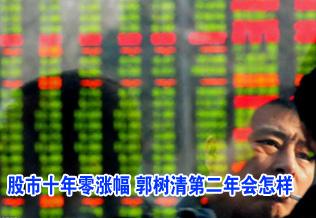 中國(guó)股市十年零漲幅 “老大”郭樹清第二年會(huì)怎樣