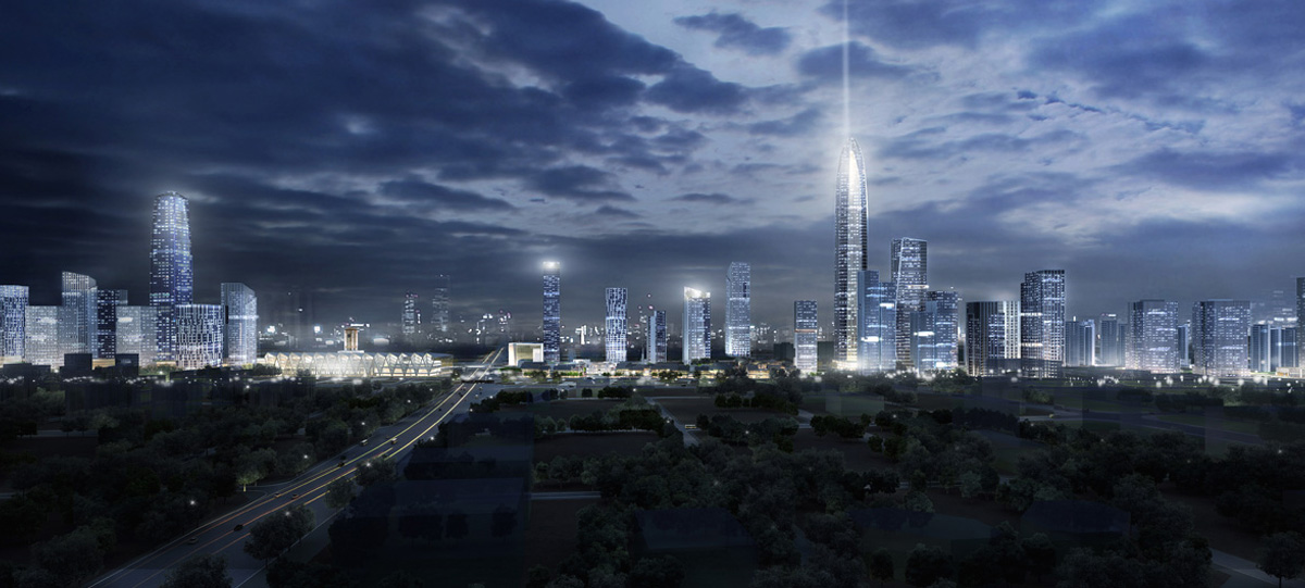 石家莊中央商務區(qū)的南區(qū)和北區(qū)，將分別以金融和智慧為核心進行建設，帶動產(chǎn)業(yè)經(jīng)濟集聚