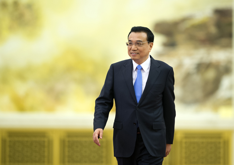 3月15日，國務(wù)院總理李克強(qiáng)在北京人民大會堂與中外記者見面，并回答記者提問。新華社記者 謝環(huán)馳 攝