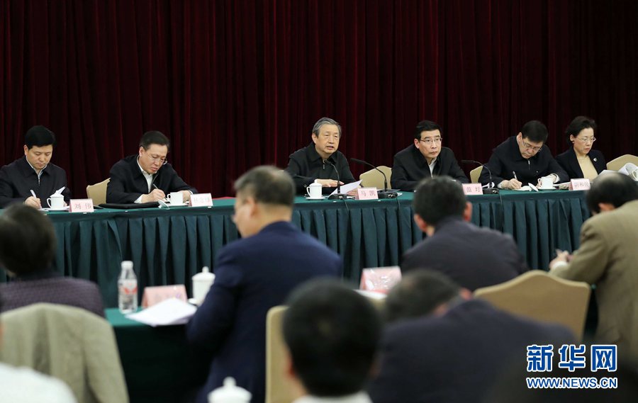2月28日，國家新材料產(chǎn)業(yè)發(fā)展專家咨詢委員會(huì)成立大會(huì)在北京召開。中共中央政治局委員、國務(wù)院副總理、國家新材料產(chǎn)業(yè)發(fā)展領(lǐng)導(dǎo)小組組長馬凱出席會(huì)議并講話。新華社記者劉衛(wèi)兵攝 