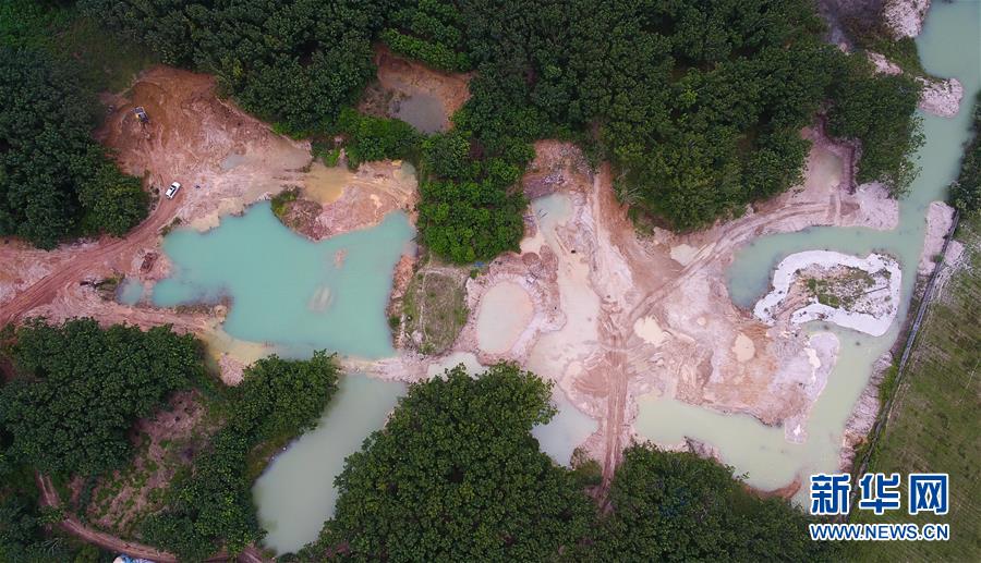 （新華視點(diǎn)&middot;圖文互動(dòng)）（1）小作坊&ldquo;游擊&rdquo;盜采、查處窩點(diǎn)&ldquo;死灰復(fù)燃&rdquo;，海南非法采砂緣何難止？