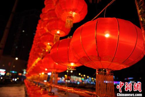 資料圖：紅燈籠。宋文佳 攝