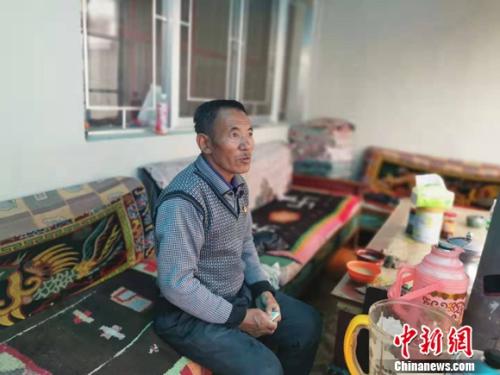 圖為黨確桑布。 謝藝觀 攝