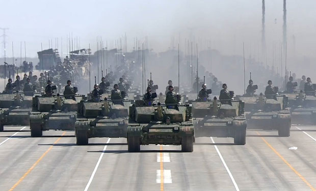 沙場(chǎng)點(diǎn)兵！建軍90周年閱兵MV來了