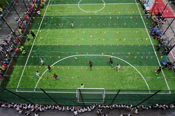 浙江啟用首批&ldquo;夢想足球場&rdquo;