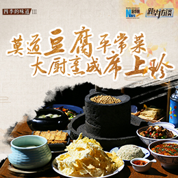 莫道豆腐平常菜，大廚烹成席上珍