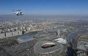 航拍除夕的北京：威嚴中顯活力