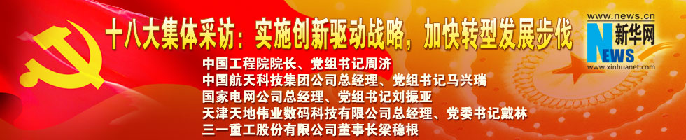十八大集體采訪：實施創(chuàng)新驅(qū)動戰(zhàn)略，加快轉(zhuǎn)型發(fā)展步伐