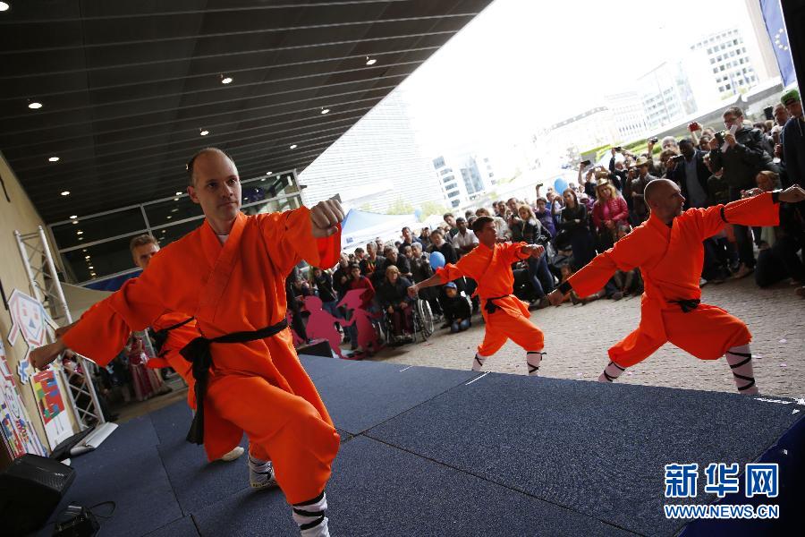 （XHDW）（1）&ldquo;中國(guó)角&rdquo;首次現(xiàn)身歐盟開放日