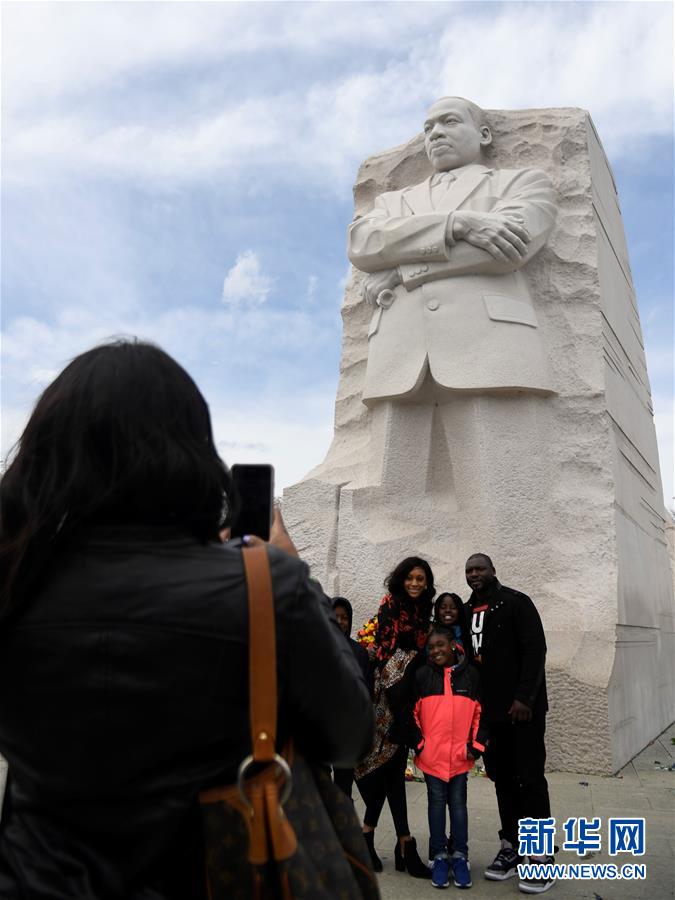 （國際）（1）美國紀(jì)念民權(quán)領(lǐng)袖馬丁&middot;路德&middot;金逝世50周年