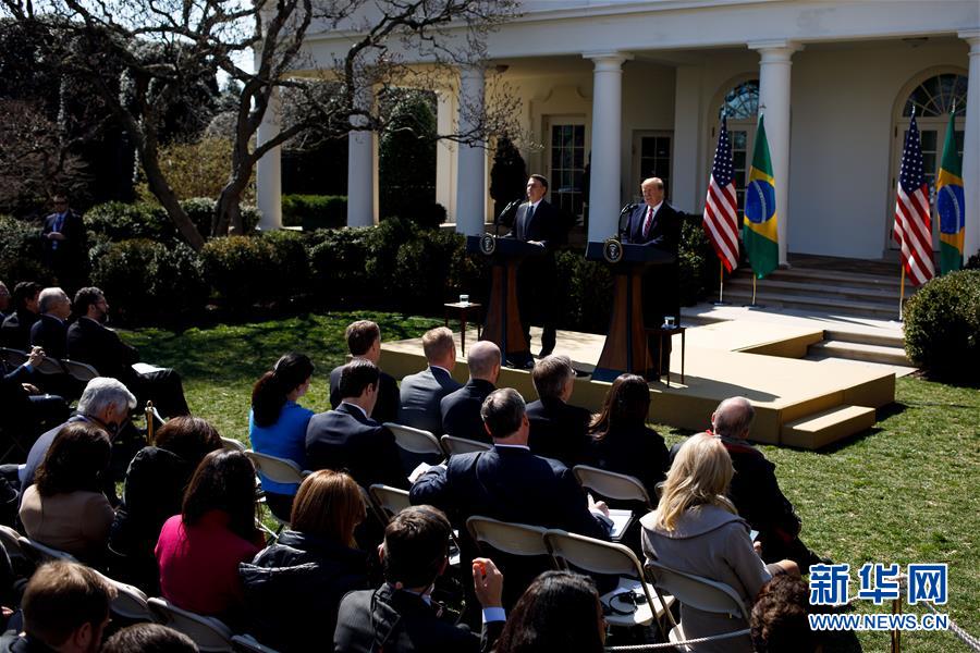 （國(guó)際）（3）特朗普稱美國(guó)有意給予巴西&ldquo;非北約主要盟國(guó)&rdquo;地位