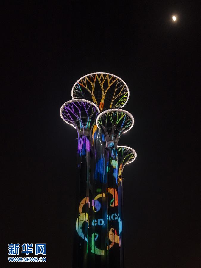 （亞洲文明對(duì)話大會(huì)）（10）&ldquo;空間光影秀&rdquo;迎盛會(huì)