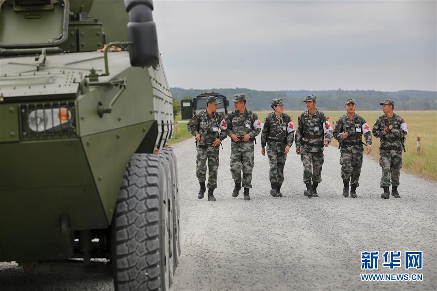 （國際&middot;圖文互動(dòng)）（2）通訊：海外演訓(xùn)場，走來一群中國衛(wèi)生士官