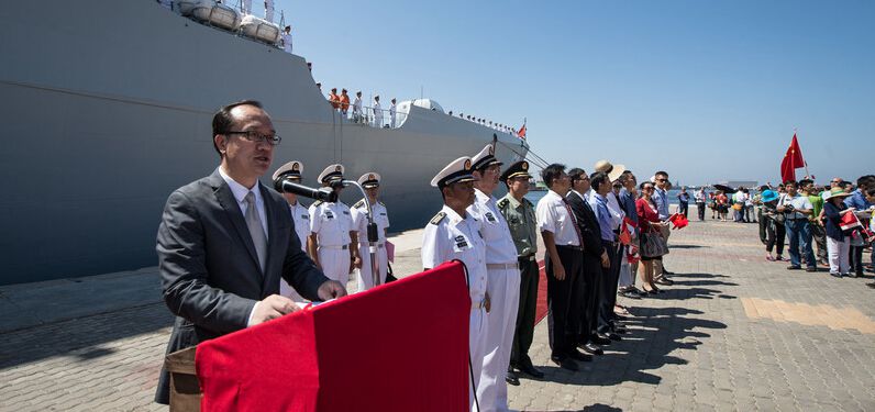 友誼、和平、交流、合作：中國海軍152艦艇編隊(duì)到訪埃及
