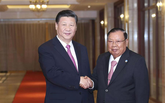 習(xí)近平再次會(huì)見老撾人民革命黨中央委員會(huì)總書記、國(guó)家主席本揚(yáng)
