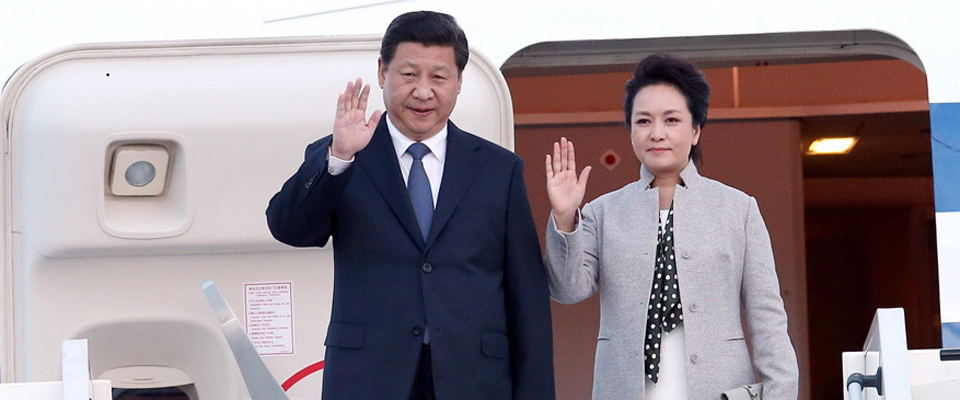 習(xí)近平抵達(dá)里昂開始對(duì)法國進(jìn)行國事訪問